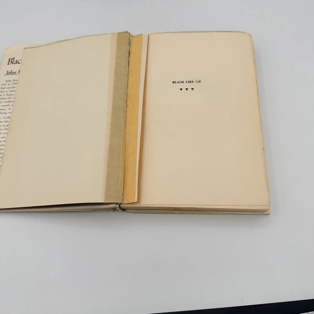 Black Like Me by John Howard Griffin 1961 HC/DJ 1ST EDITION SIXTEENTH PRINTING